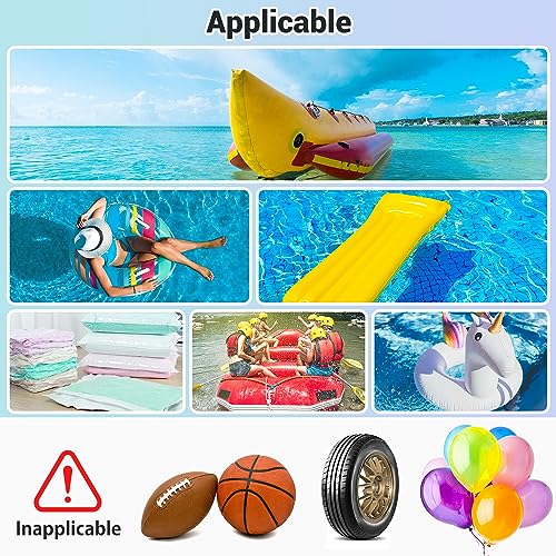 Dr.Meter Air Pump for Inflatables: AC 110V Air Mattress Pump with 3 Nozzles - Quick-Fill Electric Inflator Deflator for Inflatable Pool Raft Bed Boat Floats Swimming Rings Yoga Balls - style: HT-166