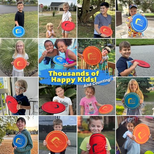 Flying Beach Toys for Teens – Lightweight Soft Flying Disc for Summer Fun For Kids – Safe & Easy to Throw for Boys Girls – Great for Outdoor Play at the Beach or Yard – Ages 6 7 8 9 10 11 12+ - color: Jet Black