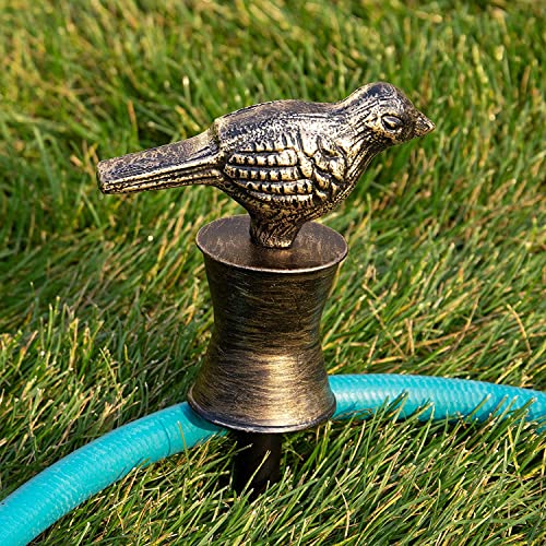 Clever Garden Heavy Duty Decorative Hose Guide - Sparrow, 1 Pack
