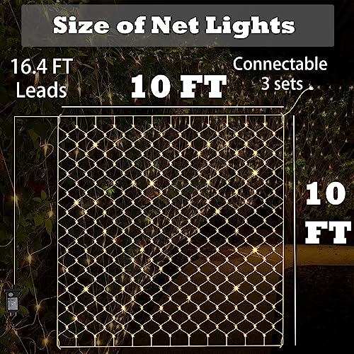 Eueasy LED Lights Outdoor net Lights String