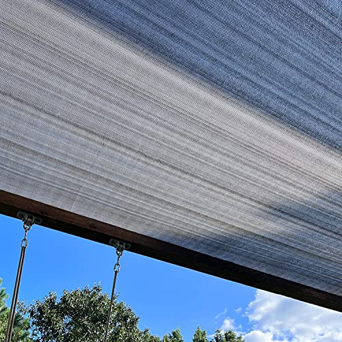 VICLLAX 70% Black Garden Shade Cloth Sun Shade Fabric – UV Resistant Durable Sunblock Netting for Plants, Outdoor Patio, and Greenhouse Coverage, 3×8 FT - color: 70% Shading Black, size: 0 3' X 0 8'