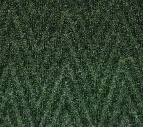 Guardian Golden Series Chevron Indoor Wiper Floor Mat, Vinyl/Polypropylene, 3'x10', Green - color: Green, size: 3' x 10' (Rectangular)