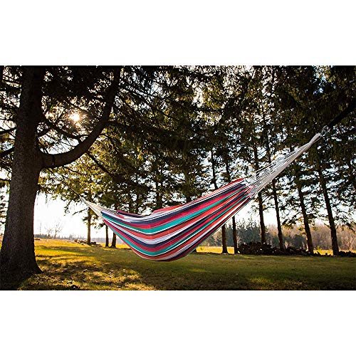 Vivere BRAZ230 Double Brazilian Hammock, Plumeria - color: Plumeria