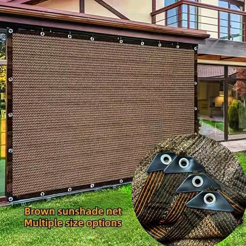 80% Garden Shade Cloth Sun Shade Fabric – UV Resistant Durable Sunblock Netting for Plants, Outdoor Patio, and Greenhouse Coverage - size: 3x3FT