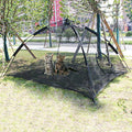 Portable Large Pop Up Pet Cat Tents Enclosures for Outside Patio - color: Black-Standard