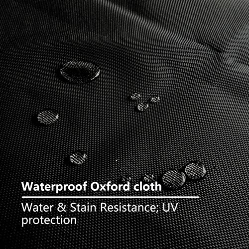 Dog Bed Cover Replacement Washable. 30 "L X 20 "W X 3 "H Washable Removable Orthopedic, Cooling Gel and Memory Foam pet Bed Protector Cover, Cover only (Black) - color: Black, size: S(30" L × 20" W × 3" H)