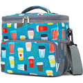 GYEUKHAM Insulated Lunch Bag for Adult/Women/Men, Reusable Large Lunch Box Cooler Soft Leakproof Tote, Thermal Meal Prep Lunch Pail with Adjustable Shoulder Strap for School/Travel/Office, Cup - color: Cup
