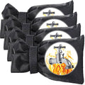 Outdoor Faucet Covers for Winter, Actgan 8.3"H x 6"W Thickened Outside Garden Faucet Socks for Freeze Protection, Reusable Insulated Faucet Covers, 4 Pack, Black - color: 4 Piece 8.3"H x 6"W Black