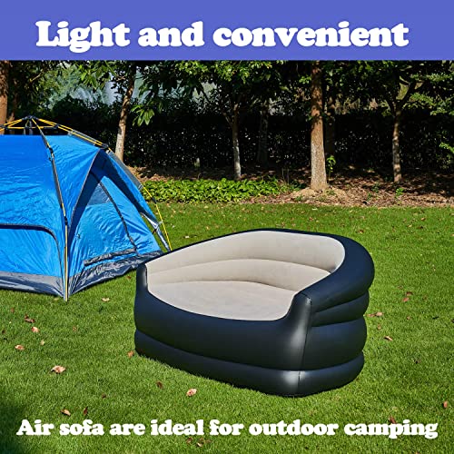 Inflatable Couch Air Sofa,Blow Up Chair for Outdoor and Living Room