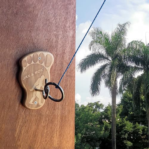 Deluxe Hook and Ring Toss Game, Outdoor Indoor Toss Game Set, Throwing Toys for Family, Party Games - style: Bigfoot