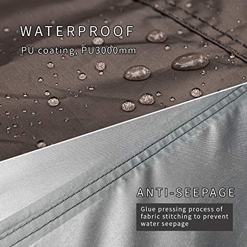 Unigear Hexagon Hammock Rain Fly,15x14FT/12x10FT Multifunctional Waterproof Camping Tarp,Lightweight and Compact Tent Tarp for Backpacking, Hiking, Traveling - color: Brown, size: 15 x 14 ft