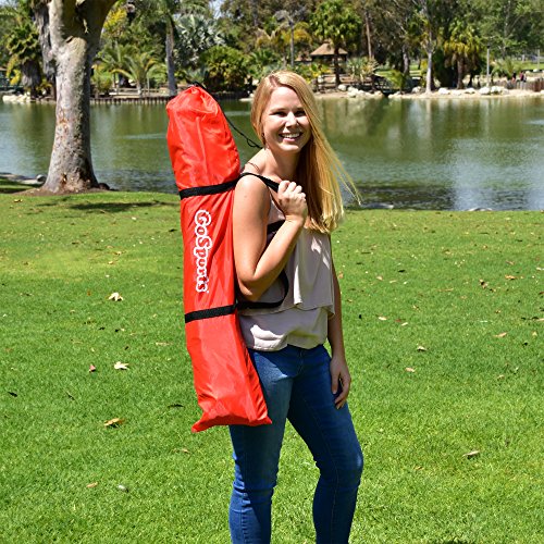 GoSports 3 x 2 ft Arcade Cornhole Game - Portable Bean Bag Toss Game - style: Bullseye Bounce
