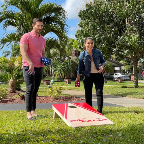 | Cornhole DICE Game | Family Lawn, Backyard, & Tailgate Game | Full Game Set Includes 6 Dice | Designed to Play on Cornhole Boards | Game for Outdoors, Indoors, Beach, Backyard, Park|