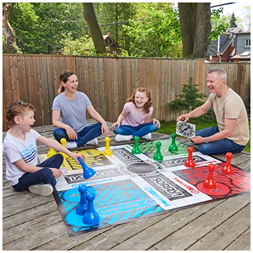 Giant Sorry Classic Family Board Game Indoor Outdoor Retro Party Activity Summer Toy with Oversized Gameboard, for Adults and Kids Ages 6 and up - style: Giant Sorry!