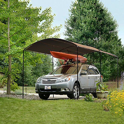 Patio Paradise 5' x 14' Sun Shade Cloth with Grommets Rectangle Shade Sail Straight Edge, Outdoor Patio Shade Canopy Pergola Cover UV Block Fabric for Backyard Deck Garden Activities, Brown