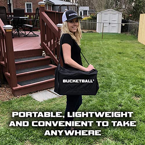 BucketBall | Original, Largest & Most Durable Brand | Supports USA Jobs | Ultimate Outdoor & Tailgate Game | Perfect for Beach, Pool, Lawn, Yard, Camping - color: Beach Edition, style: Party Pack