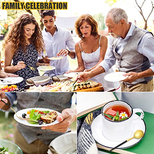 60 Pieces Stainless Steel Tableware Set Silverware Set Flatware Cutlery Utensils Spoon Fork Knives Service for 12 for Home Restaurant Apartment and Kitchens(Black Gold) - color: Black/Gold