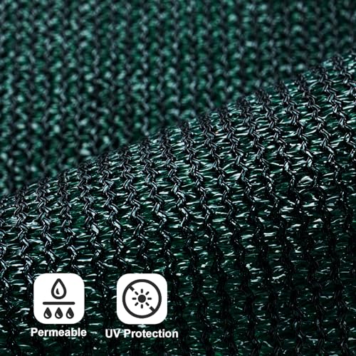 LOVE STORY 4'x25' Fence Privacy Screen Outdoor Mesh Fencing Covers Screen Fence Wind Block with Grommets for Patio Garden Wall Backyard, Dark Green (We Make Custom Size) - color: Dark Green, size: 0 4'x2 5'