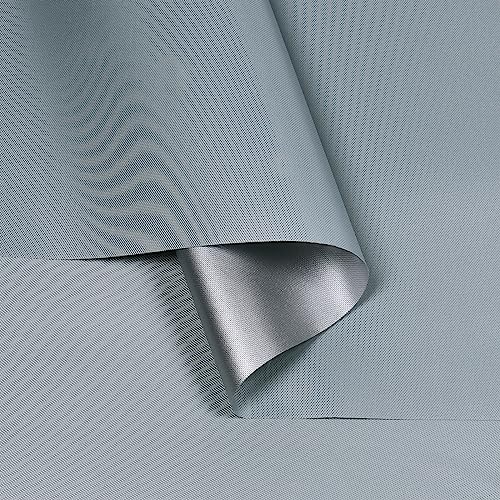 3Yard (60"×108") Marine Waterproof Fabric - Outdoor UV-Resistant Lightweight Durable Ripstop Material, UPF50+ Sun-Protection Blackout for Tarp Tent Camping Canopy, Silver - color: Silver, size: 3 Yard