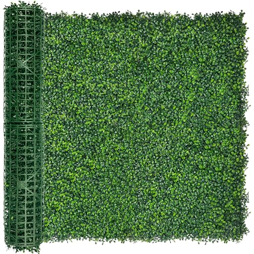 Artificial Ivy Privacy Fence Screen:40"x 120" (34 SQFT) 4-Layer Leaf UV-Anti Faux Greenery Boxwood Backdrop Ivy Vine Leaf Fence Panels for Outdoor, Indoor, Garden,Backyard and Decor - color: Boxwood, size: 40"x120"