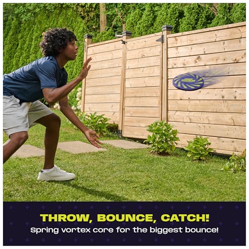 Aerobie Bounce Disc, Throwing Disc Toy for Kids, Backyard Toys & Outdoor Games for Adults & Family, Ages 5 & Up