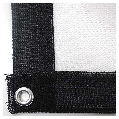 SUN GUARD 7' x 10' White Sunshade Net | UV-Stabilized, Breeze-Permeable, 70-75% Sunlight Cut | 7 ft x 10 ft (2.1 m x 3 m) | Reliable Outdoor Shade - color: White, size: 7' x 10'