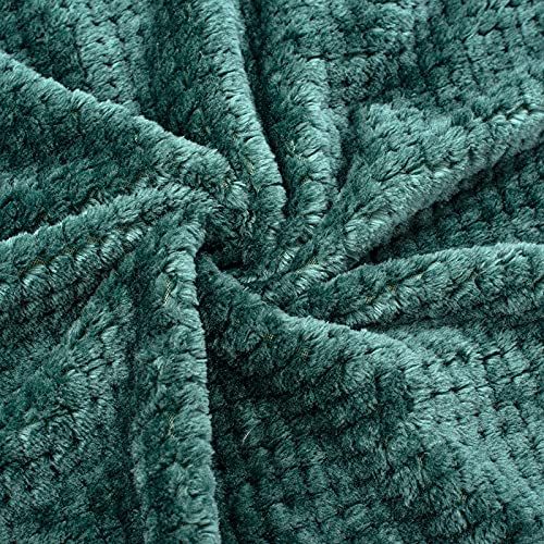 Fuzzy Blanket or Fluffy Blanket for Baby Girl or boy, Soft Warm Cozy Coral Fleece Toddler, Infant or Newborn Receiving Blanket for Crib, Stroller, Travel, Outdoor (24" x 32", DG-Black Green) - color: Dg-black Green, size: Blanket (24" x 32")