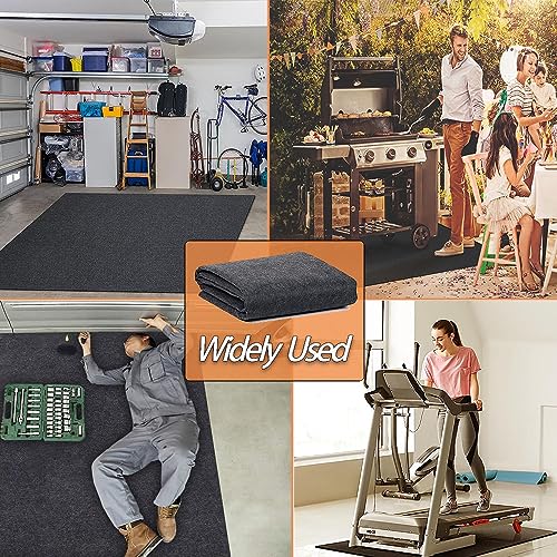 5.3 x 3.3 FT Outdoor Storage Shed Mat, Waterproof Storage Shed Flooring Mat, Anti-Slip Patio Furniture Floor Scratch Prevention Mat, Dustproof Outdoor Carport Mat…