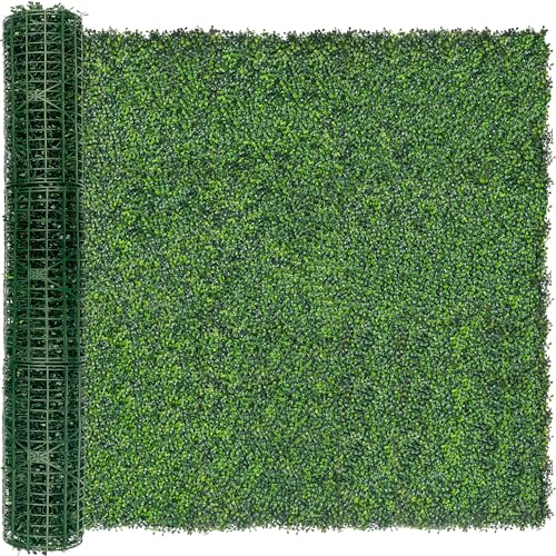 Artificial Ivy Privacy Fence Screen,72" x128 (64 SQFT) 4-Layer Leaf UV-Anti Faux Greenery Boxwood Backdrop Ivy Vine Leaf Fence Panels for Outdoor, Indoor, Garden, Backyard and Decor - color: Boxwood, size: 72"x128"