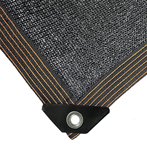 winemana 70% Black Shade Cloth, 20 x 30 FT Durable Mesh Tarp with Grommets, Resistant Garden Sun Shade Netting with Taped Edge for Plant Cover, Greenhouse, Patio, Tomatoes, Chicken Coop, Barn Kennel - size: 20 Ft X 30 Ft, style: 70%