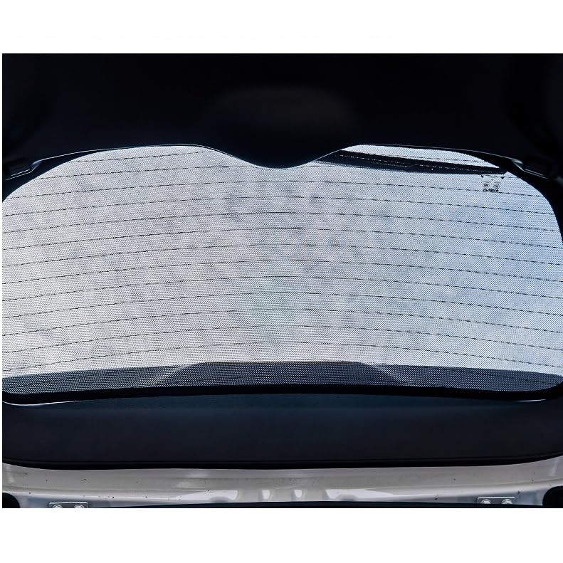 Car Sunshades for Tesla Model S 2012, Windshield Breathable Portable Visor Sunproof UV Rays Privacy Protection Blocking Mosquito,A/7PCS - color: A/7pcs