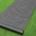 Goasis Lawn Weed Barrier Control Fabric Ground Cover Membrane Garden Landscape Driveway Weed Block Nonwoven Heavy Duty 125gsm, Black (4FT x 100FT) - size: 4FT x 100FT