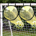 Football Target Net, Easy to Attach and Detach Soccer Goal Net for Goal Training and Accuracy Practice - color: 2 Pcs