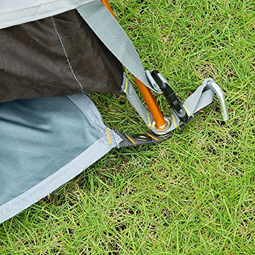 Bessport Tent Footprint for 1-2-3-4 Person Tent Waterproof Camping Tarp with Drawstring Carrying Bag for Picnic, Hiking and Other Outdoor Activities - color: 106.29×94.48in/270×240cm