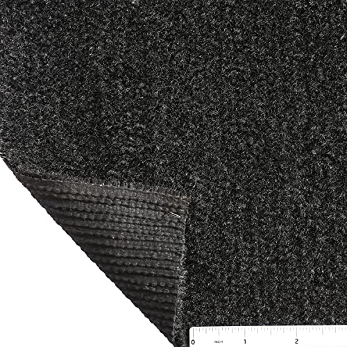 Aqua Turf Outdoor Carpet Charcoal 72" Wide by 5 Yards Marine Auto RV - color: Charcoal, size: 72" Wide By 5 Yards