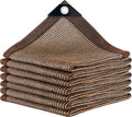 80% Shade Cloth, Durable Mesh Tarp with Grommets, Garden Sunblock Shade Cloth Shading Antifreezing for Plants Cover, Greenhouse, Barns Kennel, Patio, Tomatoes - size: 5×10ft