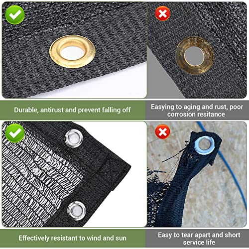 Keten 40% Garden Shade Cloth, 20x30FT HDPE Mesh Tarp with Upgraded Grommets, UV-Resistant Outdoor Sun Shades for Greenhouse, Garden, Patio Plants, Pergola - color: 40%, size: 20x30FT