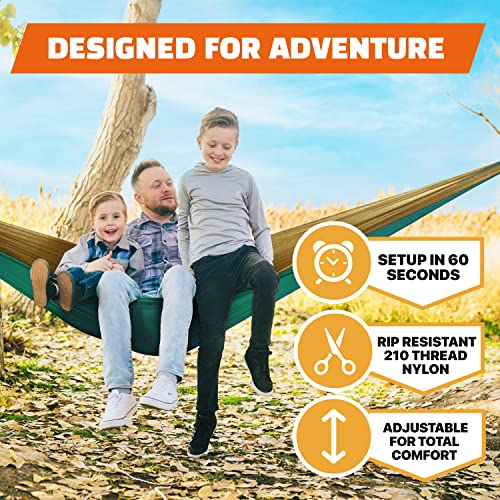 MalloMe Camping Hammock for Adults & Kids - Portable Hammocks for Outside - Hamacas para Adultos Outdoor Single & Double Two 2 Person Hammock - Hamaca/Hamacs/Amacas Heavy Duty Tree Travel Hamock - color: Purple / Fuchsia, size: Medium