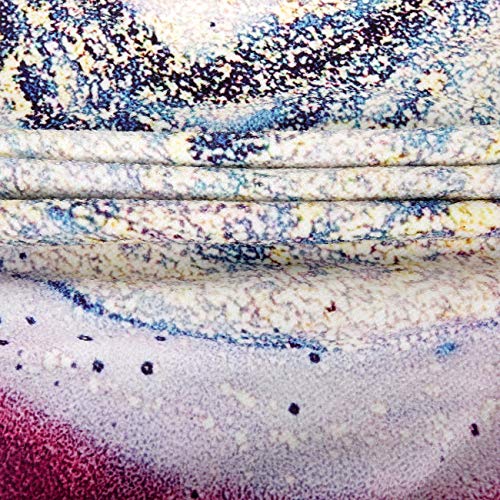 Violet Mist Purple Quicksand Round Beach Blanket 60" Microfibre Circular Beach Towel Throw with Fringe Large Sand Free Circle Beach Blanket with Tassels for Women Travel Swimming Pool Picnic Towel - color: Purple Quicksand