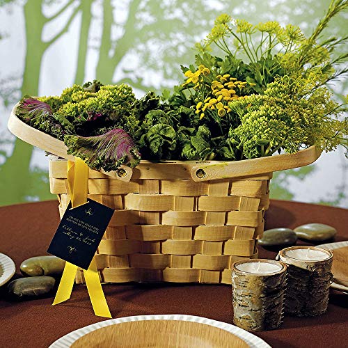WEDDINGSTAR Decor Woven Picnic Basket - Large - size: Large