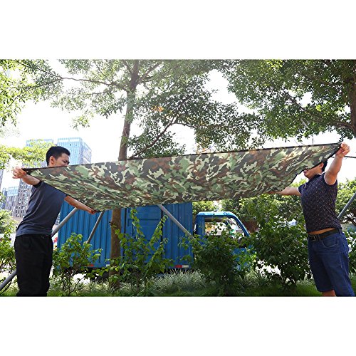 Camping Tarp Ground Cloth, Lightweight Compact Tent Tarp, Multifunctional Outdoor Pocket Blanket with Carrying Bag for Camping, Hiking, Backpacking - size: 6.5*4.7'
