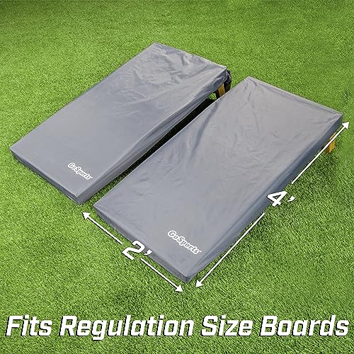 GoSports Cornhole Covers - 4 x 2 ft or 3 x 2 ft - Protects Your Boards & Bags - style: 4 ft x 2 ft Board Size