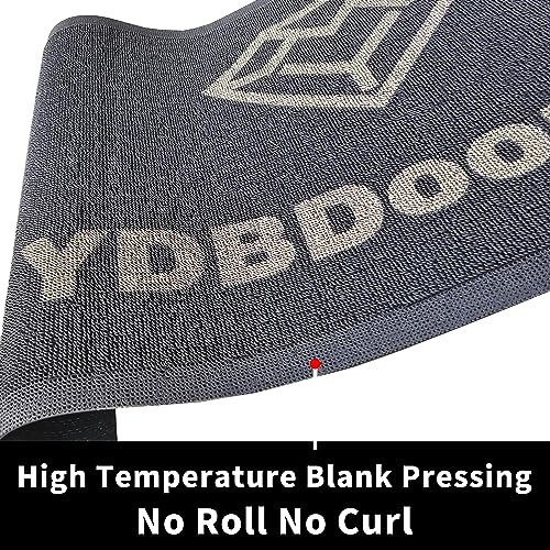 Commercial Floor Mat Personalized Area Rug Any Size Color Logo Shape Pattern Indoor and Outdoor Washable Entrance Mat Entryway Welcome Non-Slip Mat Durable Wear Resistance Rug - color: Brown, size: 4'x2'/120x60cm