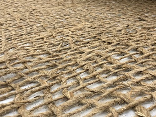 Jute Erosion Control, Soil Saver Mesh Blanket - 48" Wide x 20 Yards (60 feet Long) - 240 Sq. Ft. Coverage - size: 20 Yards