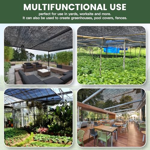 [WindscreenSupplyCo] 55% 3 x 6 FT Shade Cloth Sun Shade Net with Grommets Sunblock Mesh Tarp for Garden Plants Cover Greenhouse and Patio - color: 55%, size: 3 Ft. X 6 Ft.