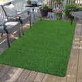 Bsmathom Artificial Grass Rug Indoor Outdoor Rug, 3x5Ft Dog Grass Mat with Drainage Holes, Synthetic Artificial Grass Turf Fake Grass Rug for Balcony Garden Lawn Landscape, 3x5Ft - size: 3 x 5 Feet