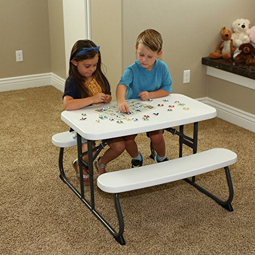 LIFETIME Kid's Picnic Table, White