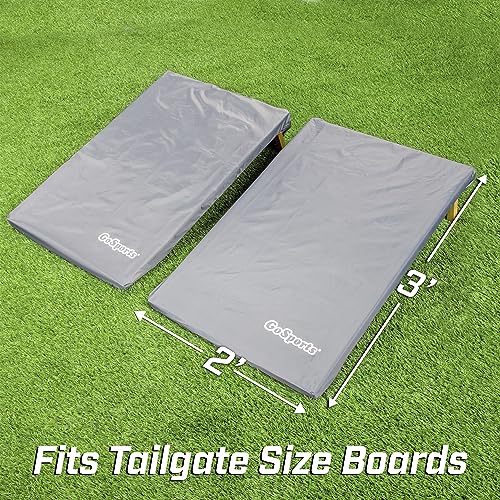 GoSports Cornhole Covers - 4 x 2 ft or 3 x 2 ft - Protects Your Boards & Bags - style: 3 ft x 2 ft Board Size