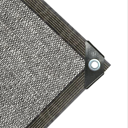 40% Sunblock Shade Cloth for Plants Cover, 10 x 12 FT Black Shade Net with Grommets, UV Resistant Sun Shade Mesh Fabric for Greenhouse, Pergola, Kennel, Patio, Garden and Balcony - color: 40% Blcak, size: 10 X 12 FT