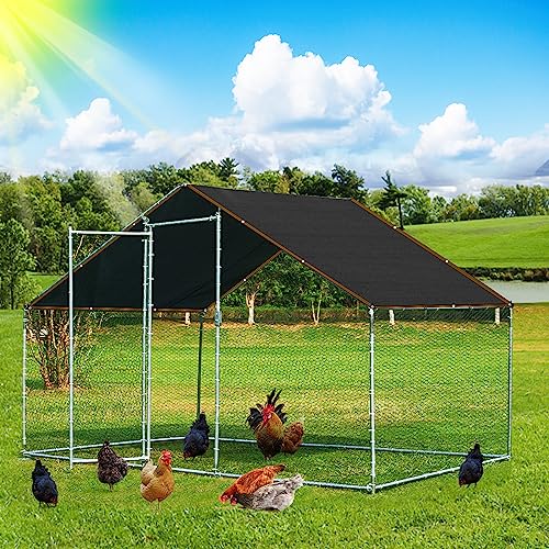 Shade Cloth - for Plants Greenhouse, 70% Sunblock Shade Sails -for Outdoor Garden Pergola Patio Lawn Sun Cloths for Kennel Chicken Coop Plant Net Cover - size: 6.5'x10'